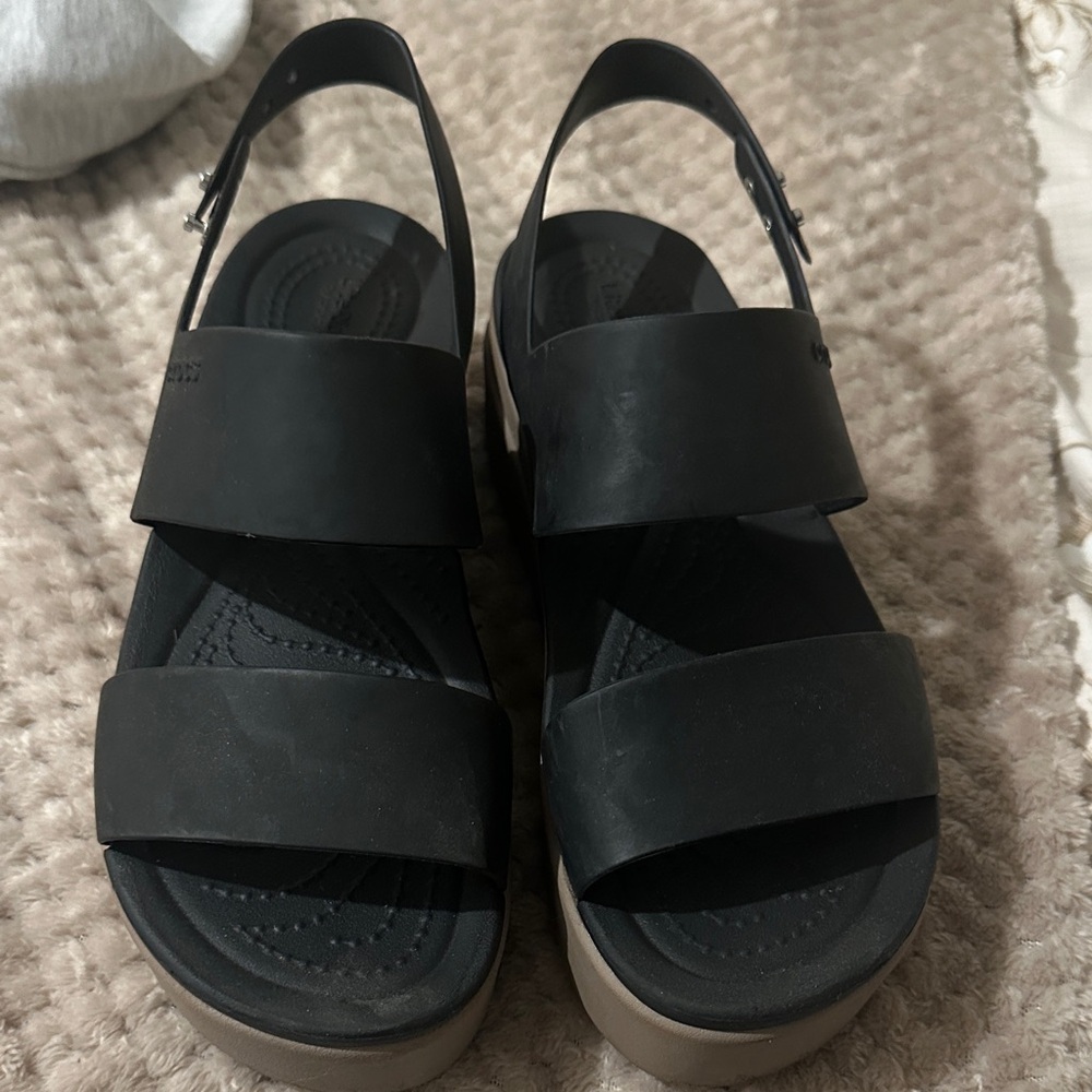 CROCS Black Women's Sandals